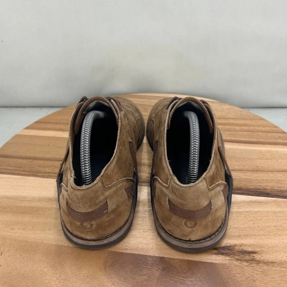 Xero Shoes Mens Alston Leather Barefoot Oxford Brown F200601W Size 9.5